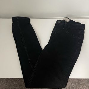 Free people black skinny jeans
